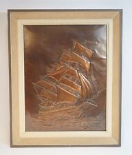 Vintage Vieux Kupferbild