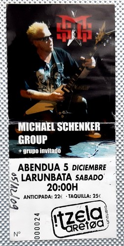 Ticket billet place - billet, concert