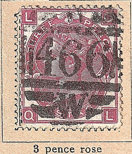 Royaume uni timbre ancien - timbre, de