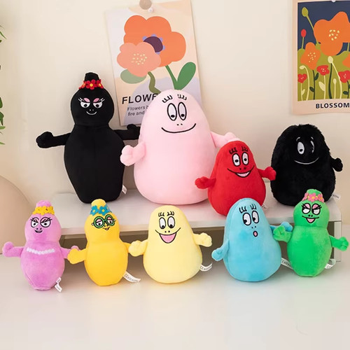 Cartoon barbapapa plush toys - cartoon,