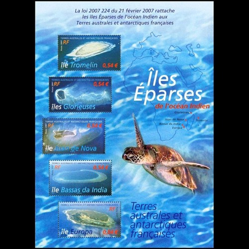Bloc timbres taaf - timbres,