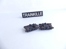 LIMA ITALIE HO 2 BOGIES POUR VOITURE VOYAGEURS COURTE DEV