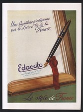 publicité 1948 stylo