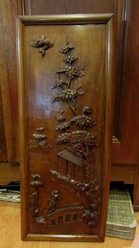 Ancien panneau chinois - ancien,