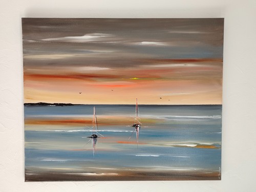 Tableau moderne abstrait - tableau,