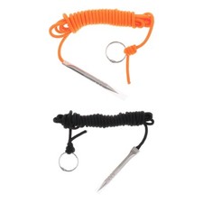 Pêcheur de pêche au paracord