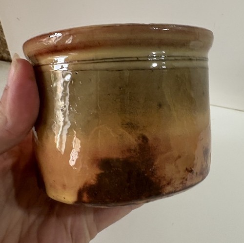 Ancien pot graisse confit - pot, a