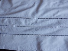 grand drap ancien,  bord