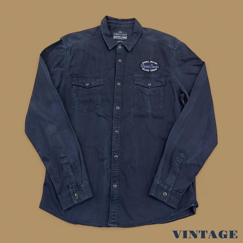 Chemise jean slim - slim, patch
