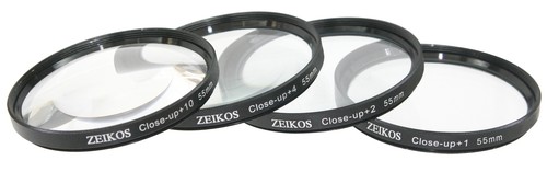4pc close macro lens - +1, +2