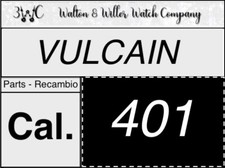 1 Pc VULCAIN 401 Cricket Pièces Originales GENUINES Recambio NOS 401 Vintage 3WC