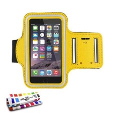 BRASSARD DE SPORT JAUNE