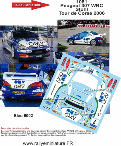 Decals ref 1081 - ref, peugeot