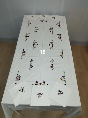 Jolie nappe table - nappe, blanche