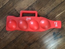 RARE - JEU DE BOULES ENFANT PLAGE DANS VALISE BOUTEILLE COCA-COLA - ANNÉES 60/70