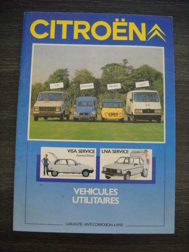 Catalogue brochure citroen - catalogue/brochure,