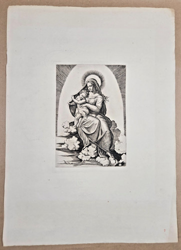 Grande gravure xixeme - grande,
