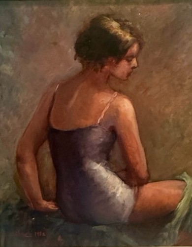 Tableau ancien huile portrait - ancien,