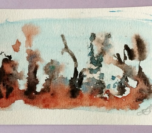 Miniature peinture aquarelle - miniature,