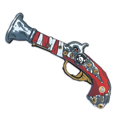 Pistolet pirate capitaine - pistolet,