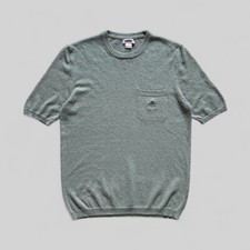 T-shirt homme Baracuta vert kaki coton/nylon mélangé - Taille M (US) / L (EU)