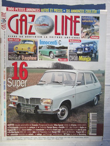 Gazoline 155 guide - n°,