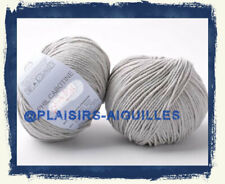 5 pelotes de coton PHIL CABOTINE ECUME NEUVES