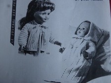 Patron tricot POUPéE Modes &