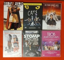 Lot de six spectacles de music-hall, comédie musicale, opérette, danse (8 DVD)