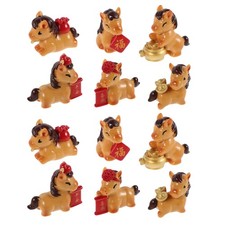  12 Pcs Ornements De Poney