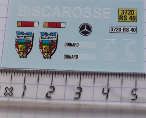 Decalcomanie decals pompier - decals,