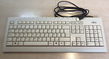 Clavier AZERTY Blanc Fujitsu KB521 filaire USB