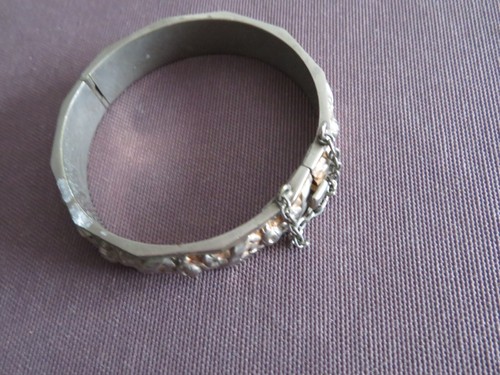 Bracelet metal argenté art - argenté,