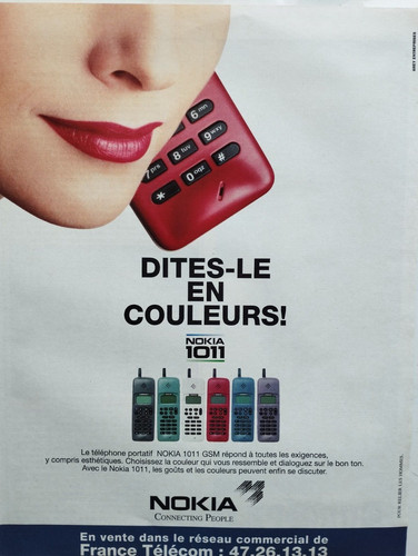 Nokia 1011 vintage phone - nokia,