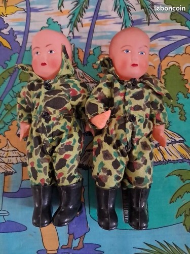 Poupons militaire ancien - militaire,
