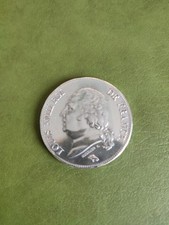 Magnifique Monnaie 5 Francs Louis XVIII 1824 MA (Argent)