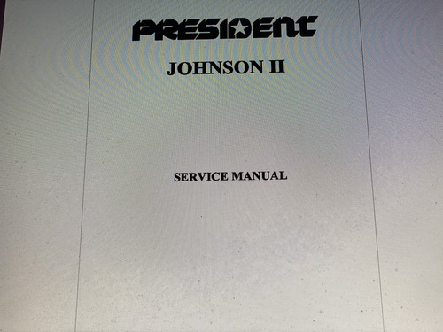 President johnson radio - johnson, 2