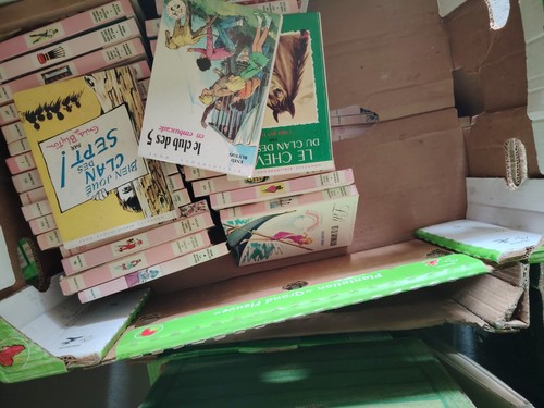 Lot livres enfants club - 50,