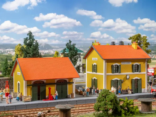 Faller petite gare avec - gare,