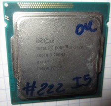 Intel Core i5-3470 SR0T8 3.20GHz Socket LGA1155 (Objet N° #222)