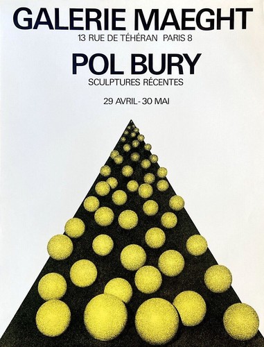 Bury pol affiche - affiche, originale