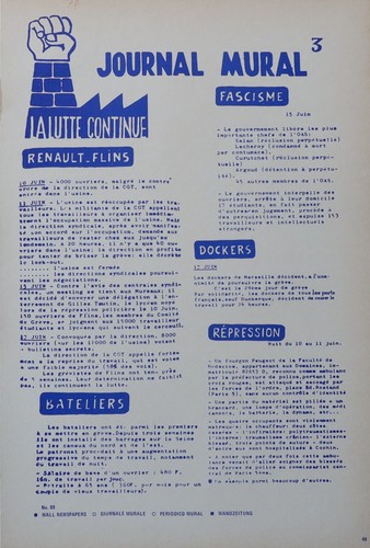 Affiche mai attention la - 68,