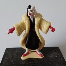 FIGURINE WALT DISNEY - LES 101 DALMATIENS -  CRUELLA - 7.5cm