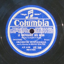 78 trs Wagner Crépuscule des dieux Bruno Walter LFX 246 Clearaudio cleaned
