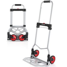 Diable en Aluminium - Chariot de Transport Pliable - Charge maximale 120 kg -...