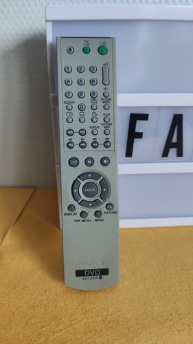 Sony dvd remote control - remote,
