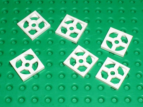 Lego white turntable - lego, x