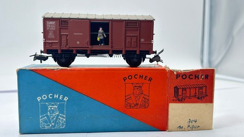 Wagon couvert pocher - wagon, h0
