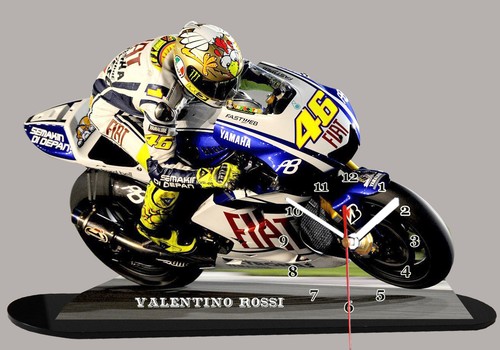 Horloge miniature moto - horloge, miniature,