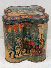 Pompiers boite 1892 - boite, biscuits
